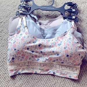 LUCKY 3 pack bralettes